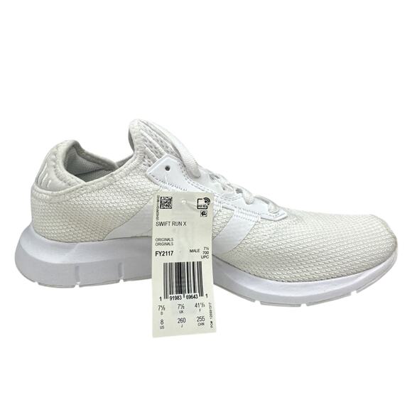 Adidas Swift Run X Men\'s Sneakers Running Shoes White size 8